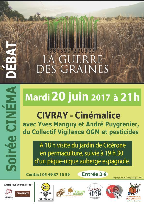 Civray affiche La guerre des graines 200617 1 01