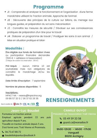 Formation traction âsine avec la Kassine septembre 23 2 1800 480