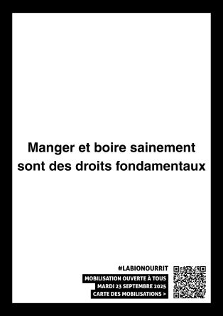 La bio nourrit affiche 1332 444