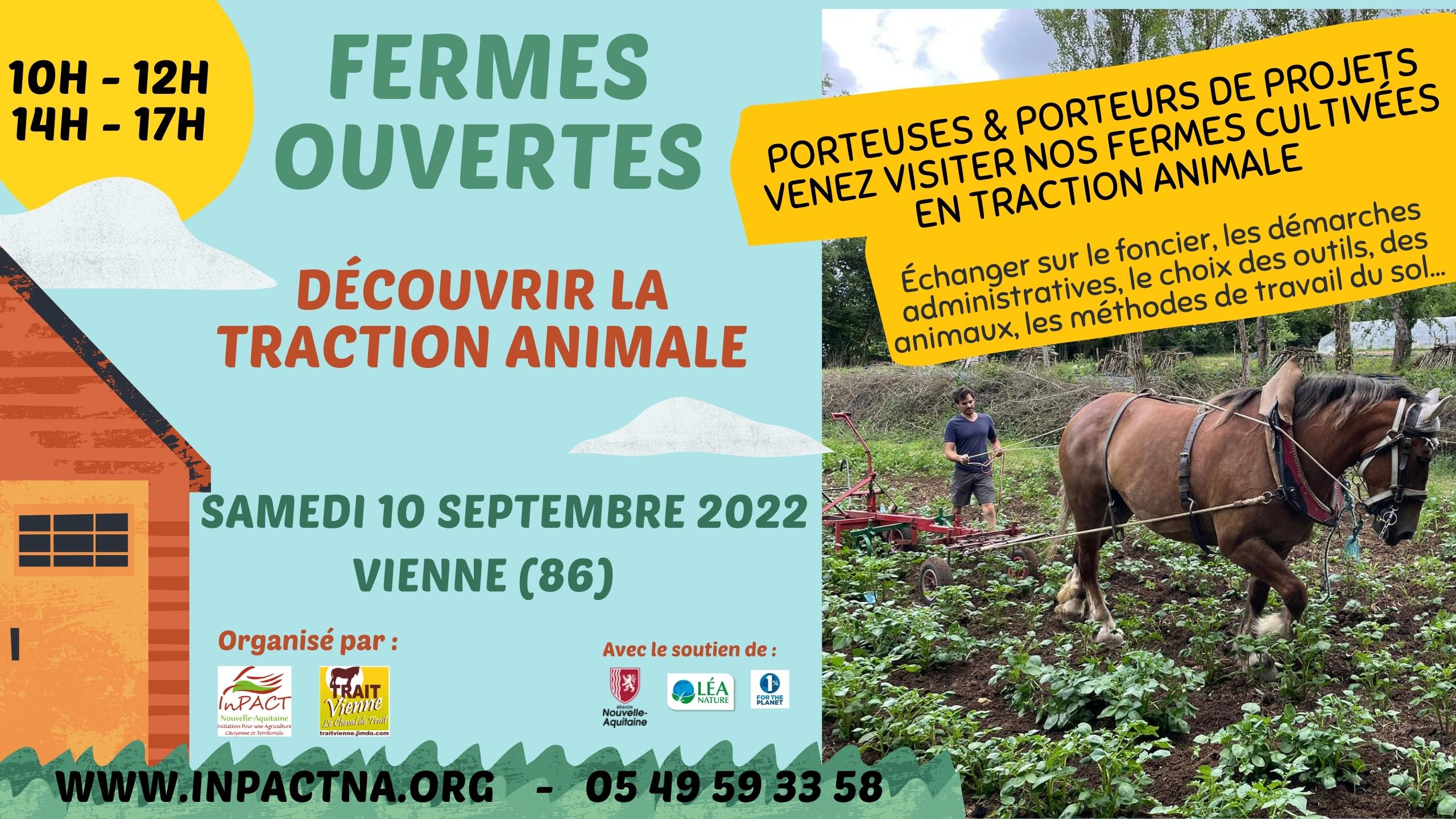 HD Fermes ouvertes traction animale