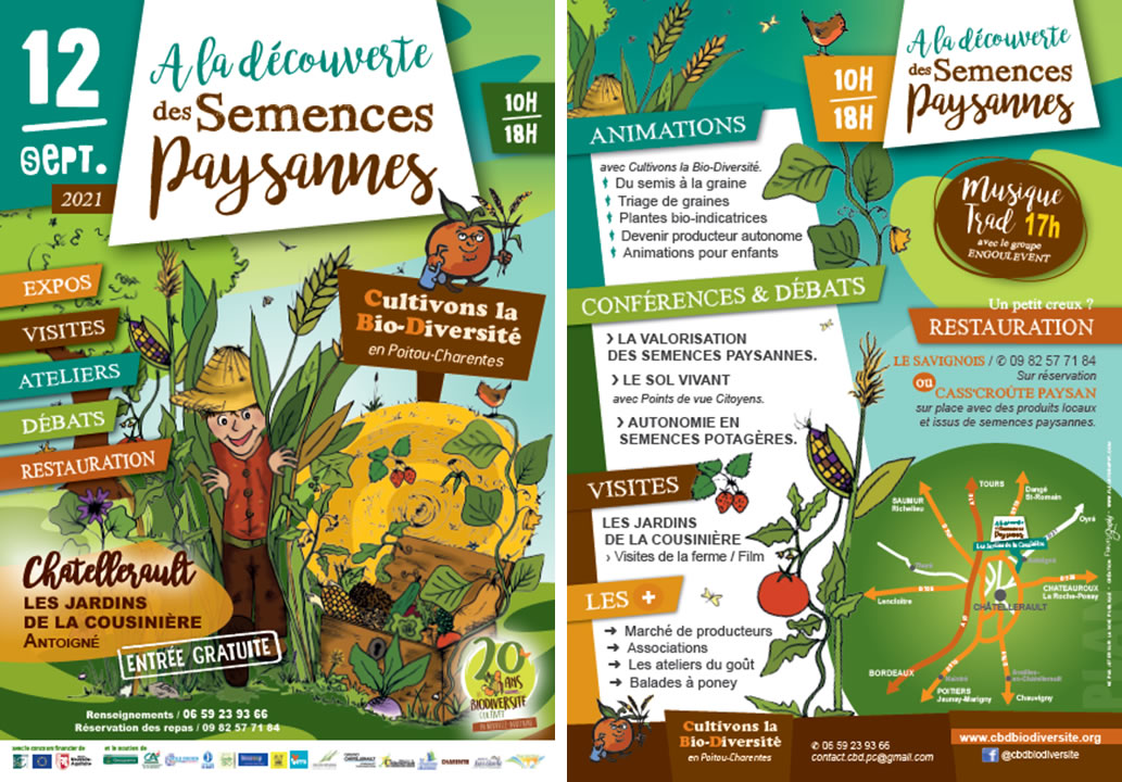  flyer avec le programme détaillé